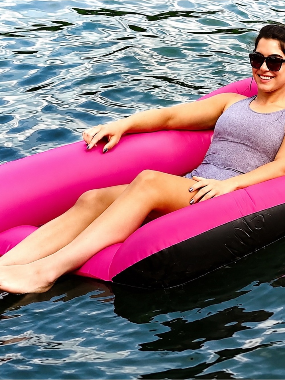 Ozark Trail Pink Float Lounge